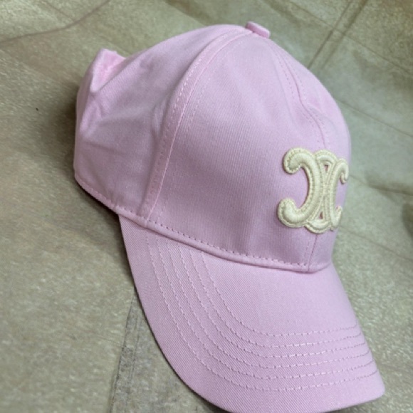 Celine pink baseball cap main image 6